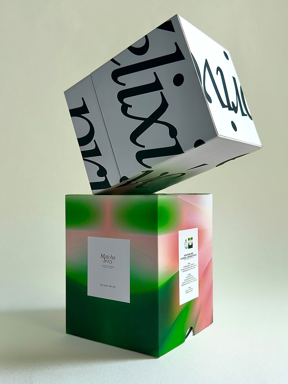 #MATCHAIROZI #EXTRAITDEPARFUM #HESPÉRIDÉAROMATIQUEFLORAL #THÉ
#ROSÉ SUCRÉ #CHROMATIQUE #VÉGÉTALE #POUDRÉ #CARDAMOME #BUCHU #THÉ MATCHA #EUCALYPTUS #ÉLIXIRPRIVÉ